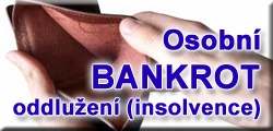 Osobní bankrot (konkurz), oddlužení (insolvence) - informace